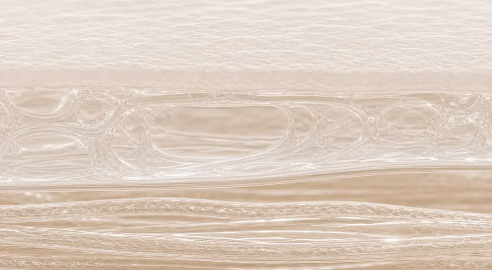 Relaxed muscle and smoother surface
