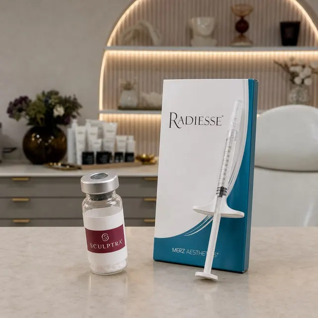Sculptra and Radiesse collagen biostimulators