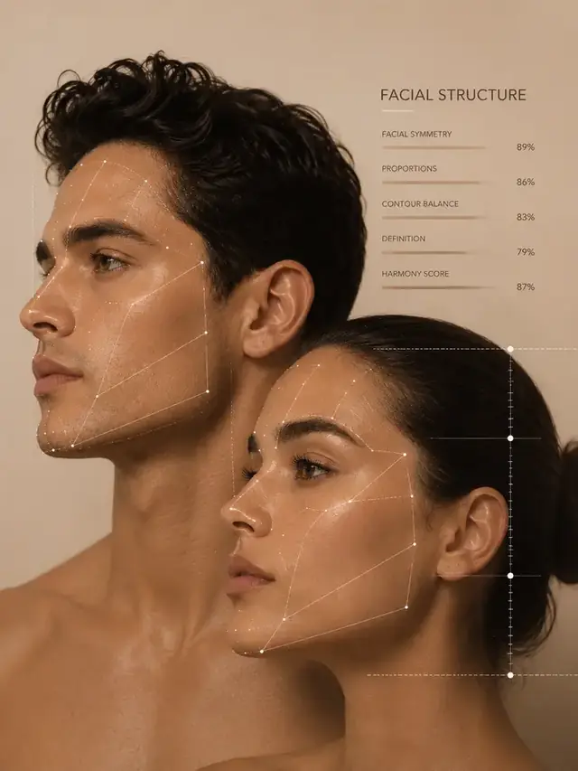 Facial structure mapping